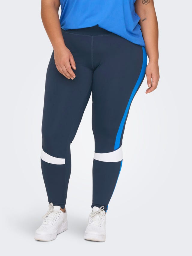 ONLY Leggings Tight Fit Taille haute Curve - 15282323
