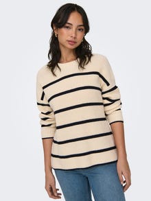 ONLY ONLPERNILLE Pull en maille -Pumice Stone - 15282385