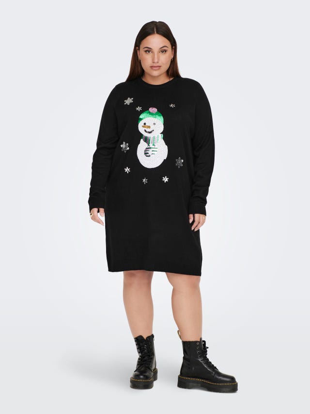 ONLY Curvy christmas dress - 15282497