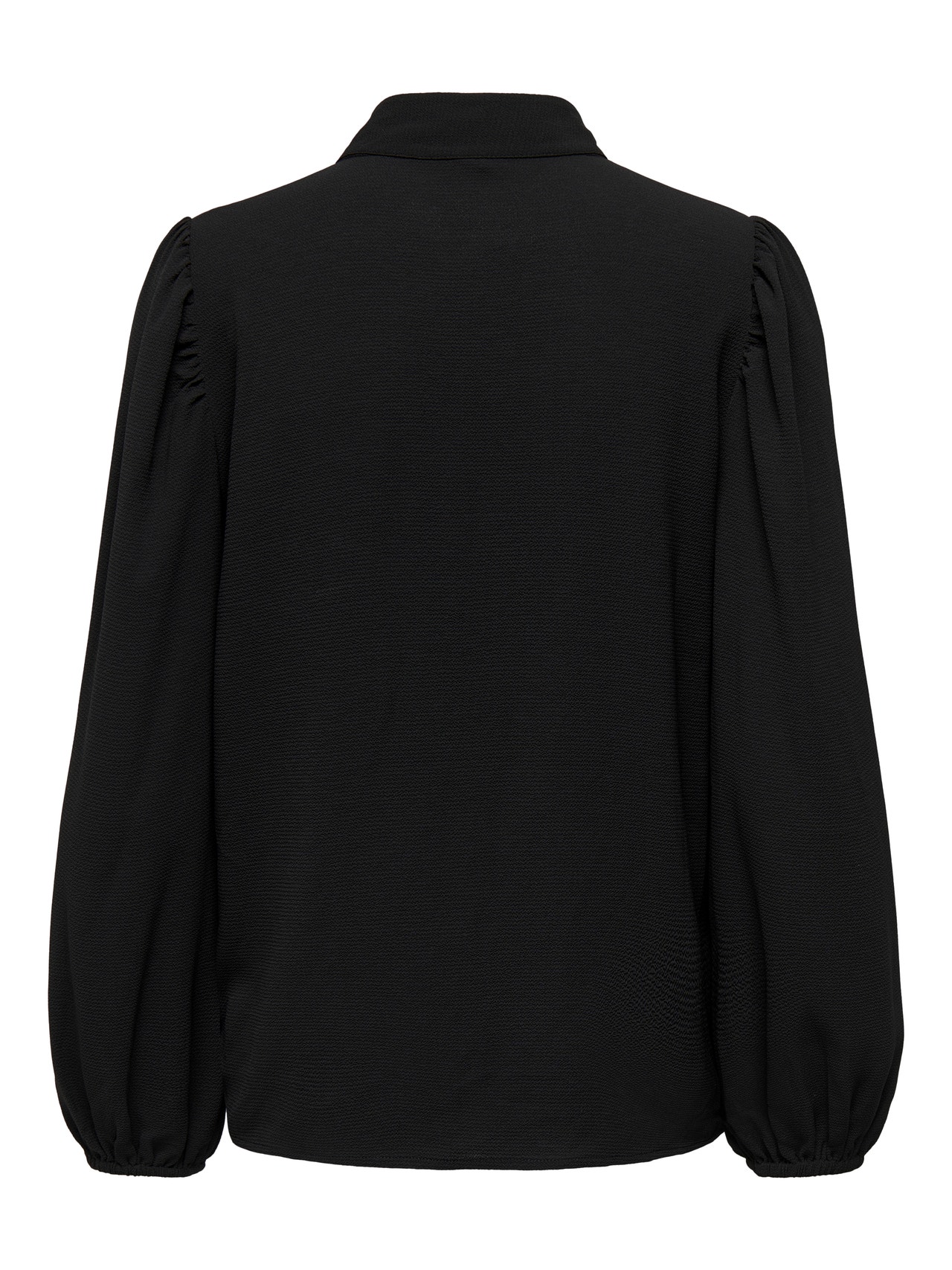 ONLY Chemises Regular Fit Col à bande -Black - 15282543