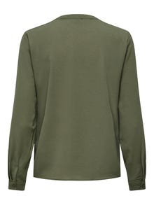 ONLY Chemises Regular Fit Col à bande -Kalamata - 15282545