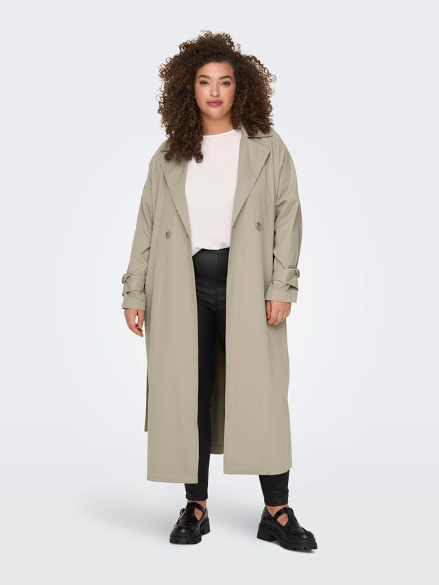ONLY Spread collar Curve Coat - 15282597