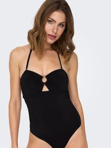 ONLY Adjustable shoulder straps Swimwear -Black - 15282614