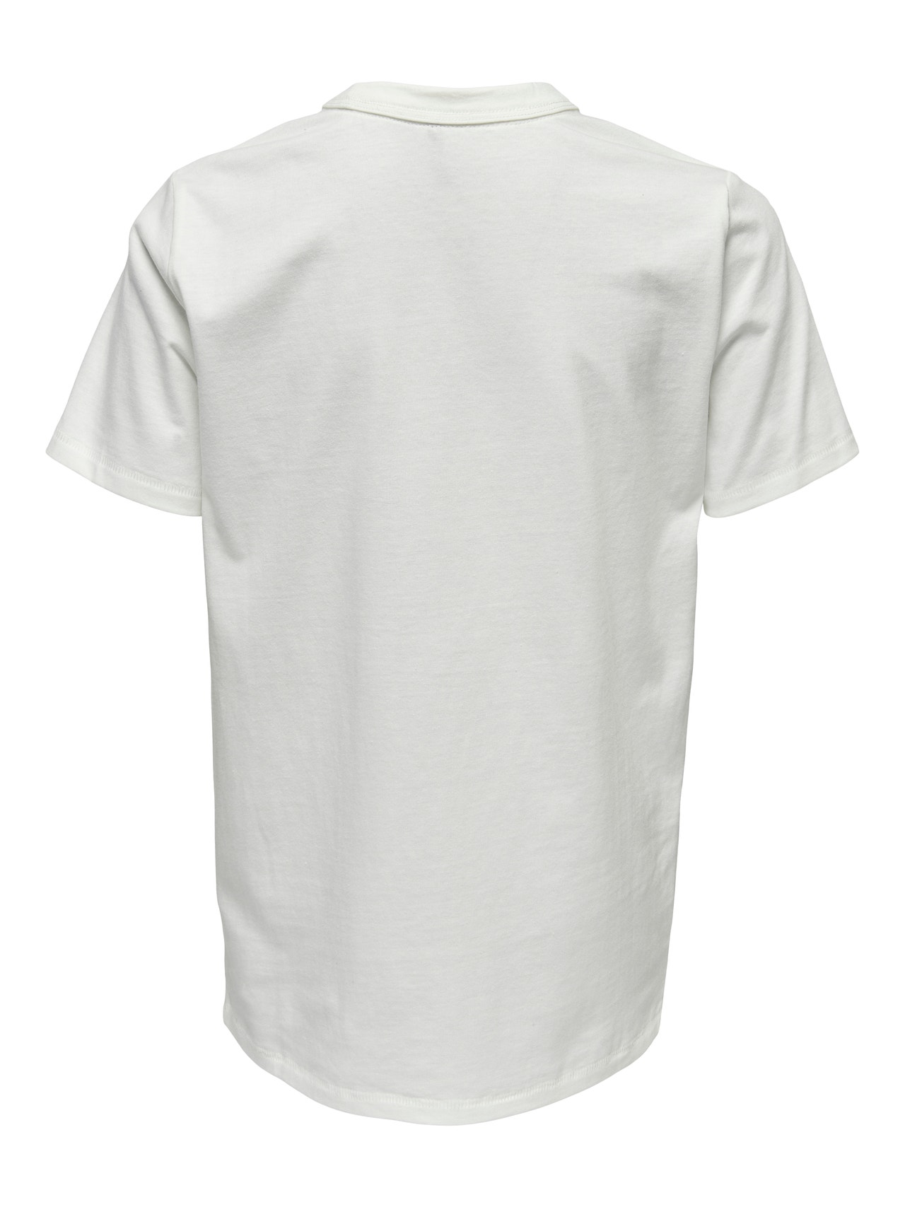 ONLY Printed T-shirt -Cloud Dancer - 15282625