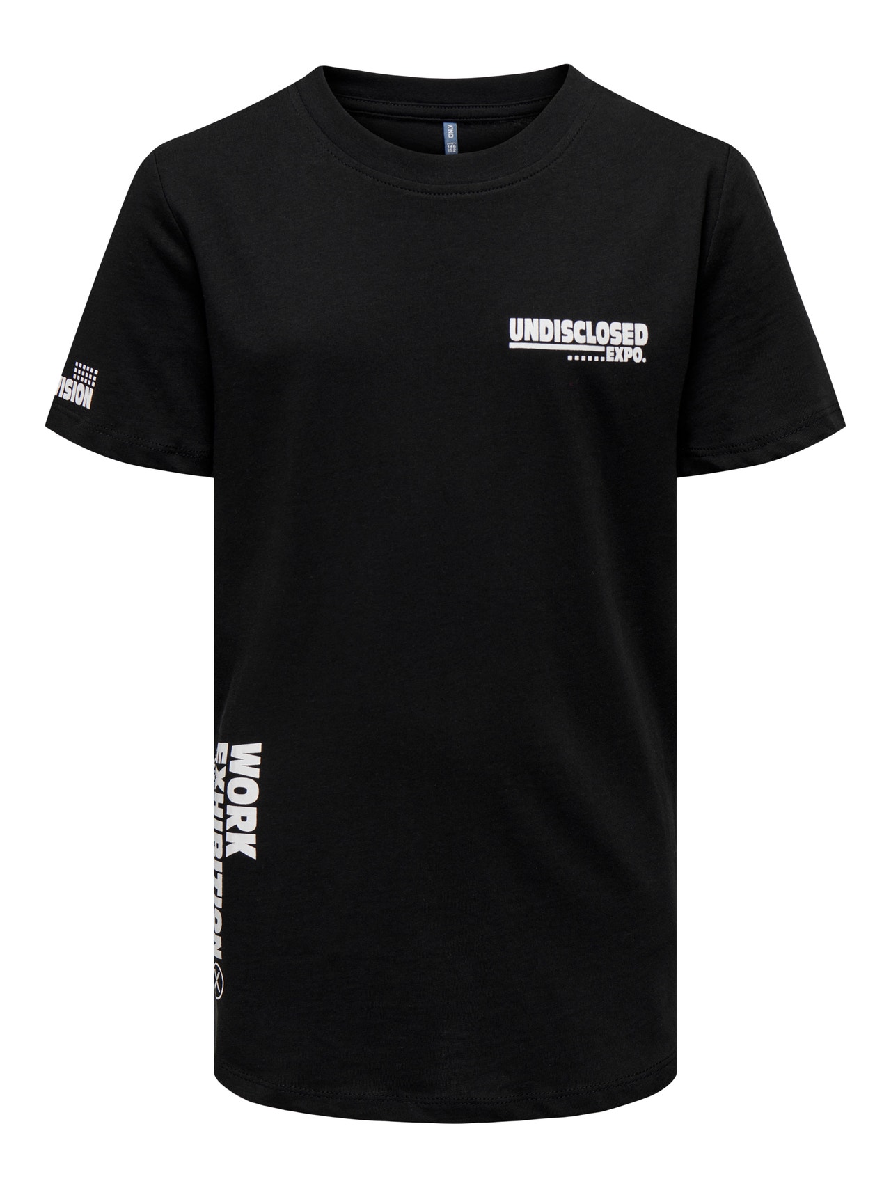 ONLY Camisetas Corte regular Cuello redondo -Black - 15282645