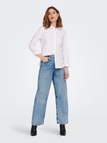 ONLY Loose Fit High waist Jeans -Light Blue Denim - 15282708