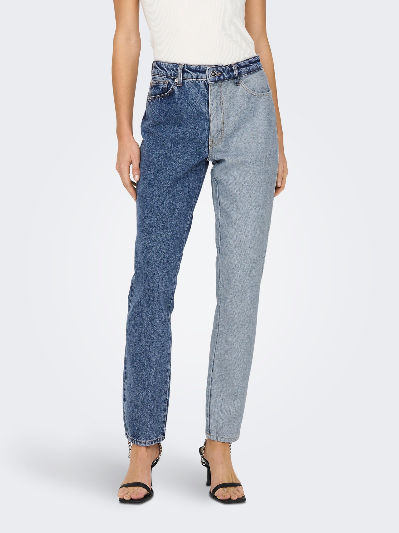 Only Emily Stretch Hw St Ak Dnm Cro571noos L.32 Medium Blue Den Only Emily Stretch Hw St Ak Dnm Cro571noos L.32 Medium Blue Den
