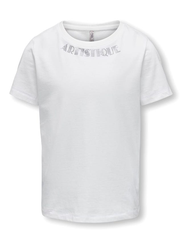 ONLY Normal geschnitten Rundhals T-Shirt - 15282766