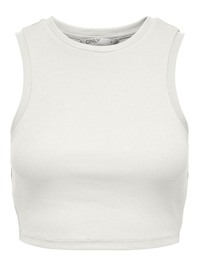 ONLY Slim Fit Round Neck Tank-Top - 15282771