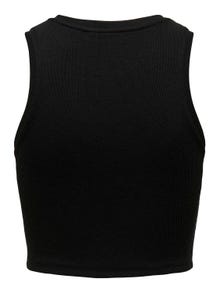 ONLY Cropped Tank Top -Black - 15282771
