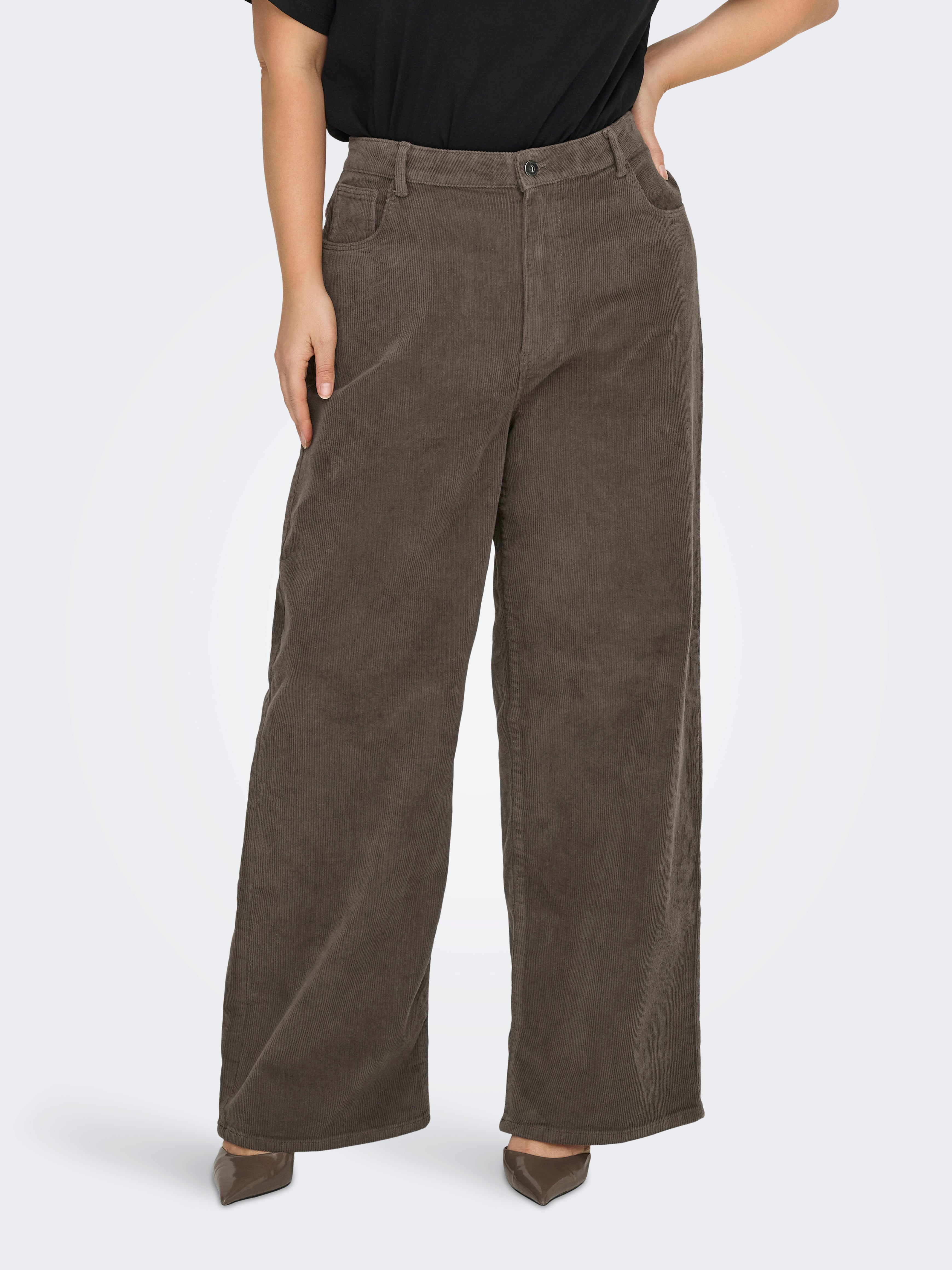 Carhope Weiter Beinschnitt Hose Mit Weitem Beinschnitt