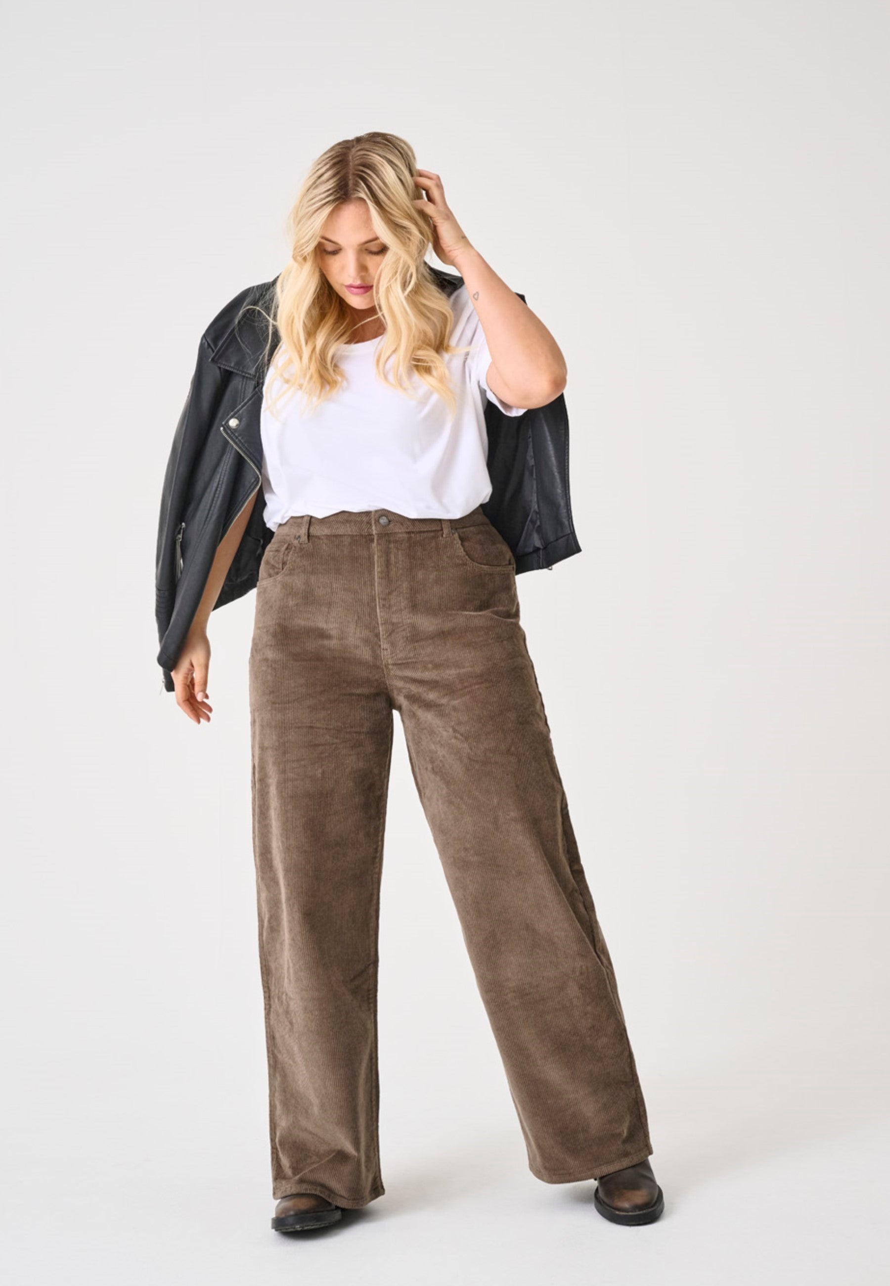 Thumbnail - Carhope Weiter Beinschnitt Hose Mit Weitem Beinschnitt