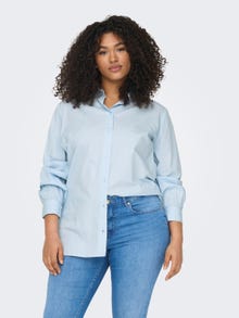 ONLY Curvy classic Shirt -Skyway - 15282838