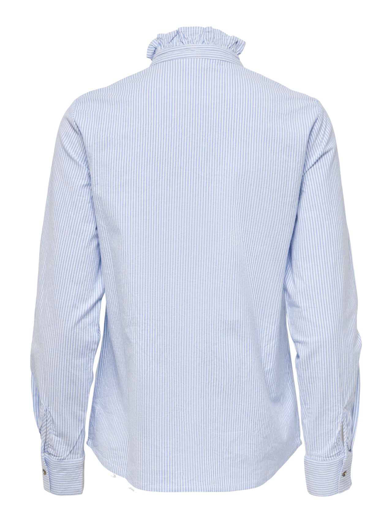 ONLY Oversize Fit Banded collar Shirt -Star White - 15282910