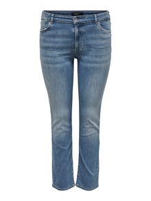 ONLY Jeans Straight Fit -Medium Blue Denim - 15282955