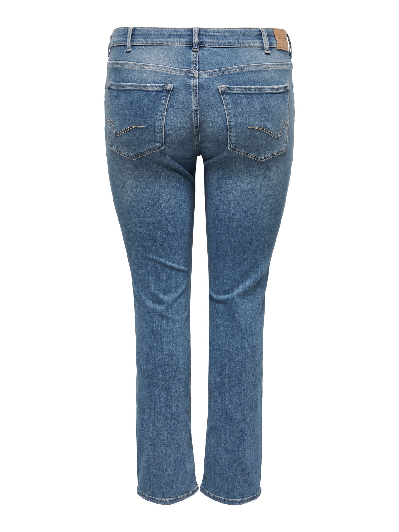 ONLY Straight Fit Jeans -Medium Blue Denim - 15282955