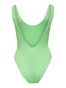 ONLY High Waisted Swimsuit -Paradise Green - 15282969
