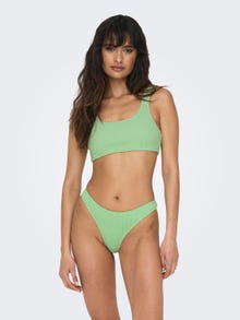 ONLY Bikini Top med struktur -Paradise Green - 15282971