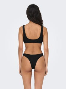 ONLY Structure Brazilian Bikini Briefs -Black - 15282973