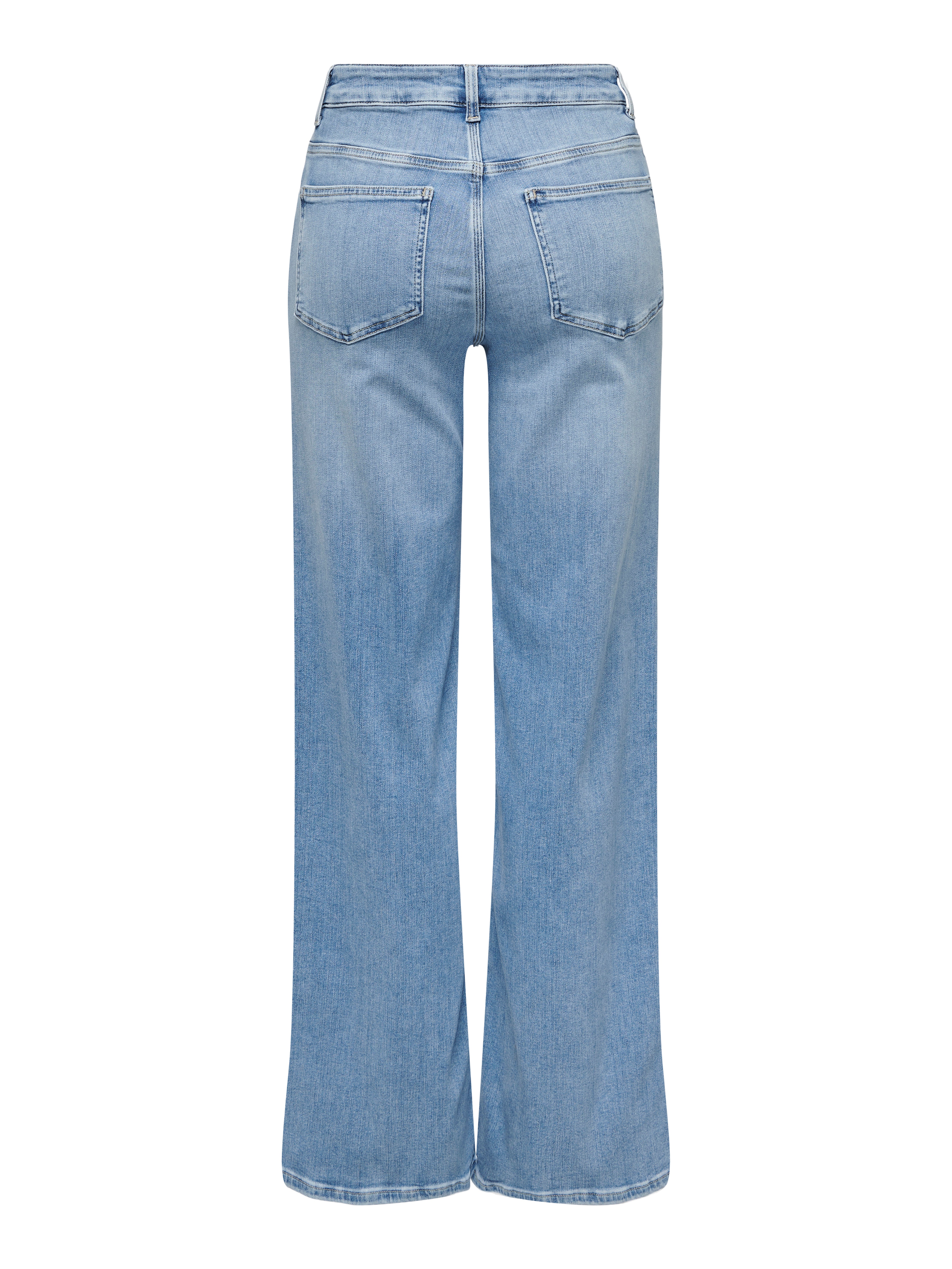 ONLMADISON Hohe Taille Weiter Beinschnitt Jeans | Hellblau | ONLY® 