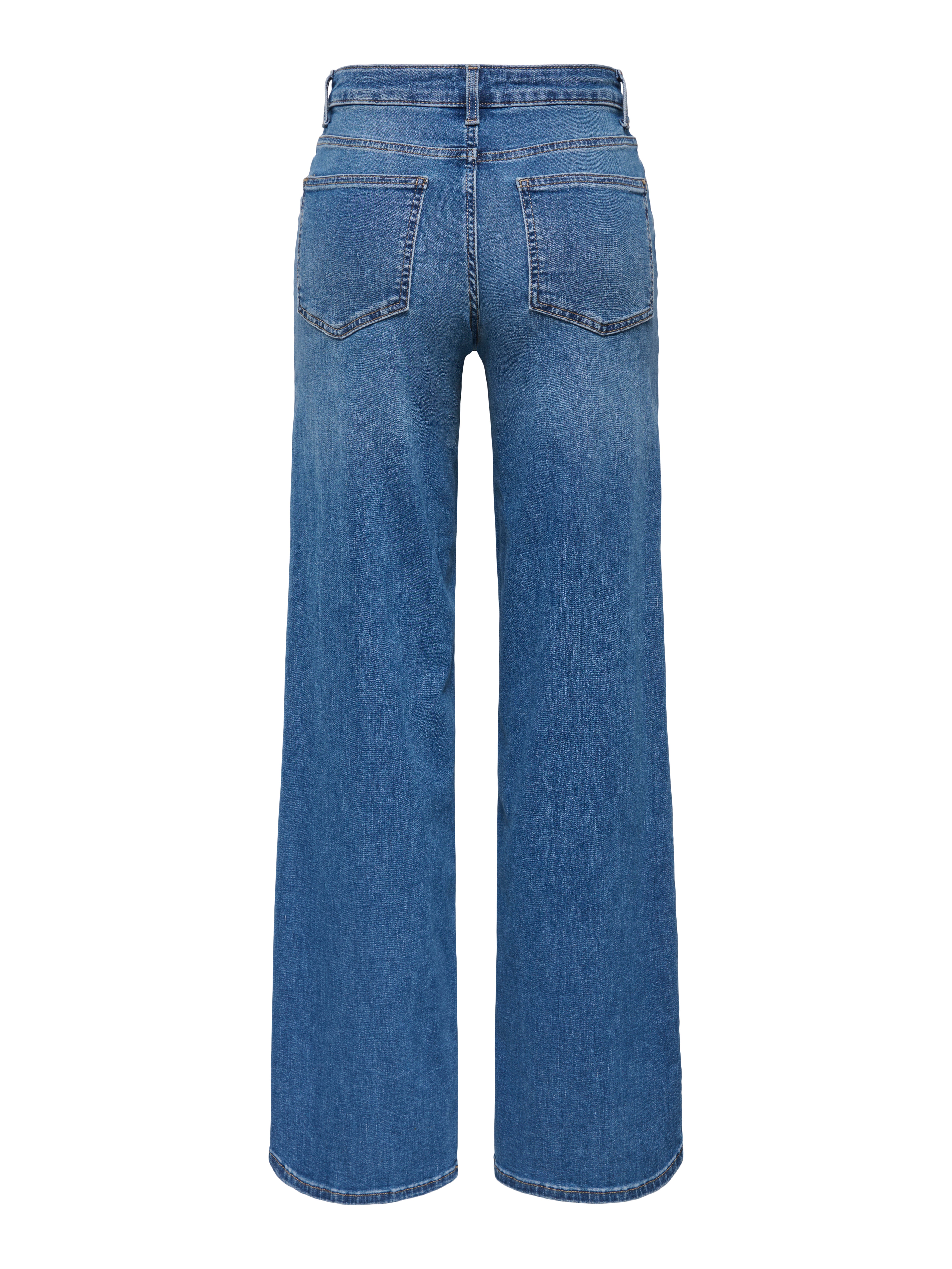 Only - Onlmadison Blush Wide Rea262 - 4902991 Special Bright Blue Denim