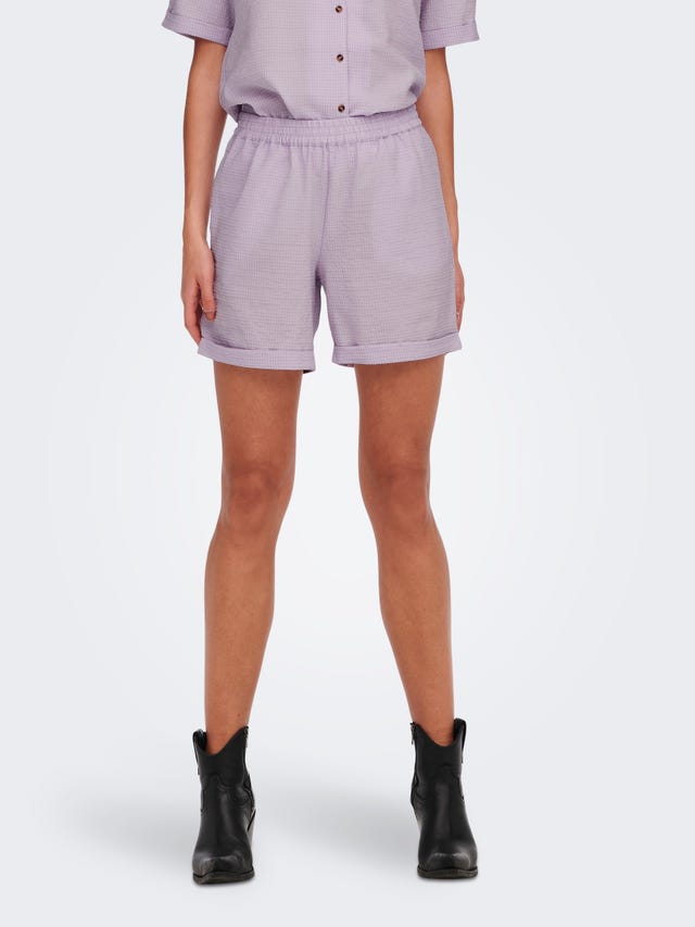 ONLY Solid colored Shorts - 15283120