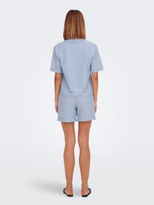 ONLY Short sleeved Shirt -Brunnera Blue - 15283121
