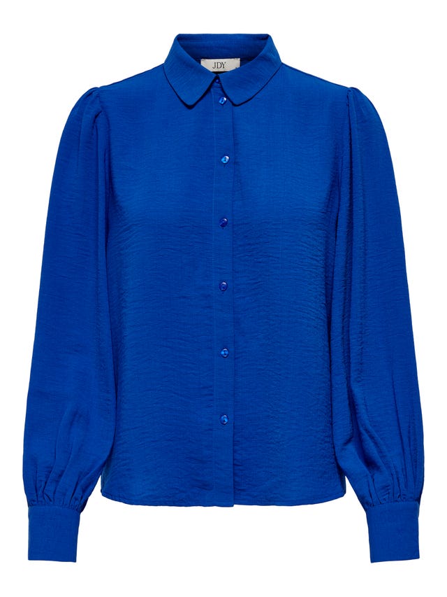 ONLY Regular fit Overhemd kraag Manchetten met knoop Volumineuze mouwen Overhemd - 15283183
