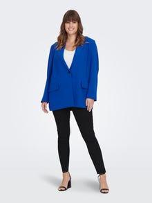ONLY Blazers Loose Fit Col à revers Curve -Surf the Web - 15283189