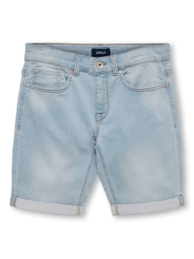 ONLY Shorts Corte regular Dobladillos arremangados - 15283199