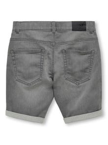 ONLY kobply jog shorts 3232 -Light Grey Denim - 15283232