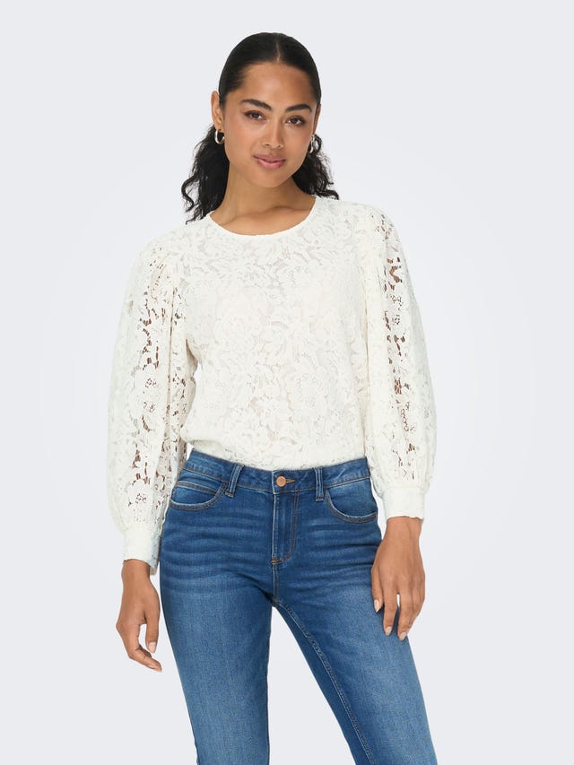 ONLY Tops Regular Fit Col bateau - 15283271