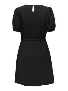 ONLY Normal passform O-ringning Kort klänning -Black - 15283436