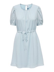ONLY Robe courte Regular Fit Col rond -Cashmere Blue - 15283436