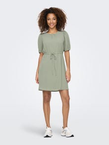ONLY Dress with draw string -Sea Spray - 15283436