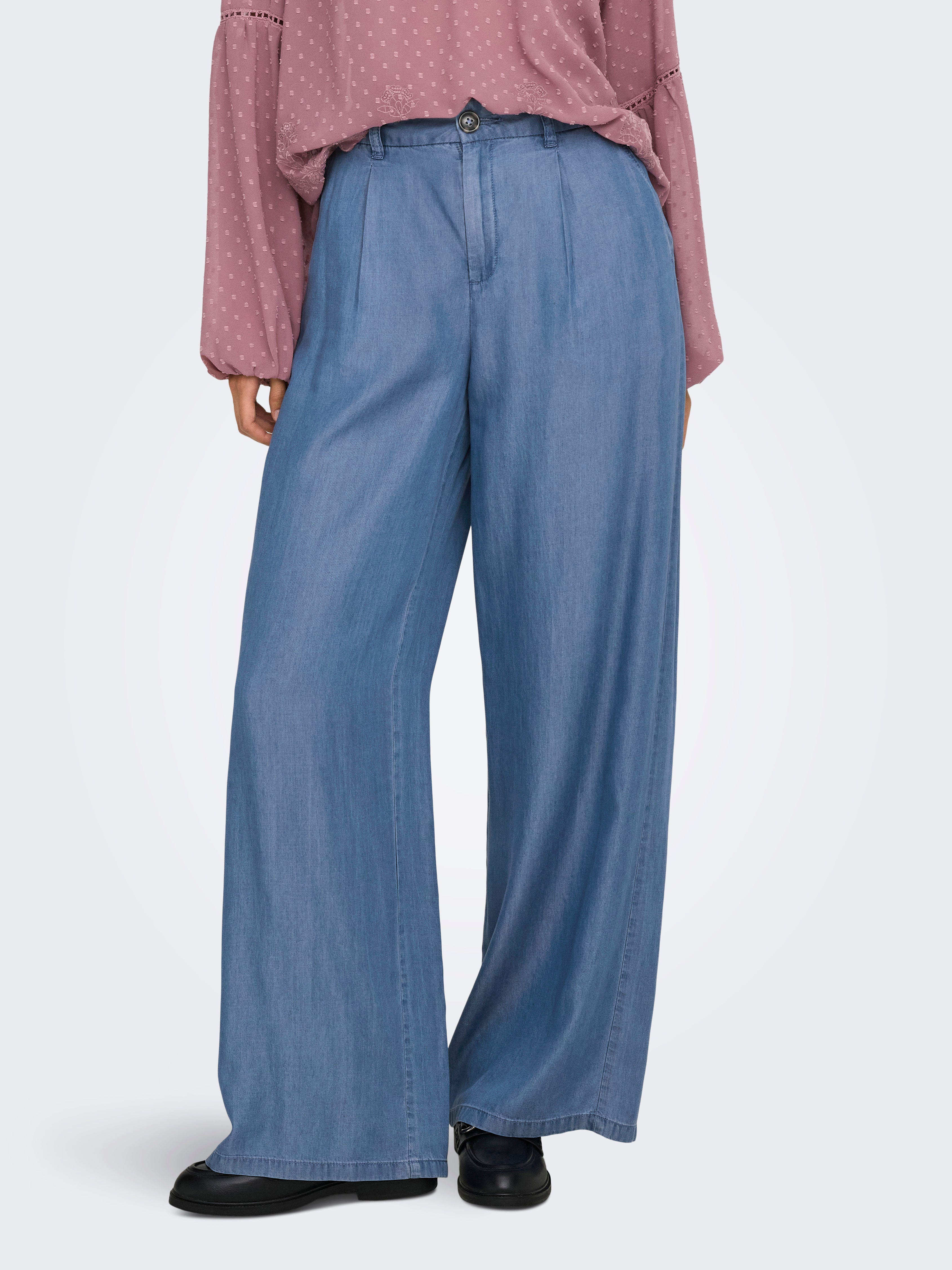 Jdyjasper Weiter Beinschnitt Hose Mit Weitem Beinschnitt