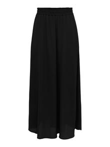 ONLY Lång kjol -Black - 15283510