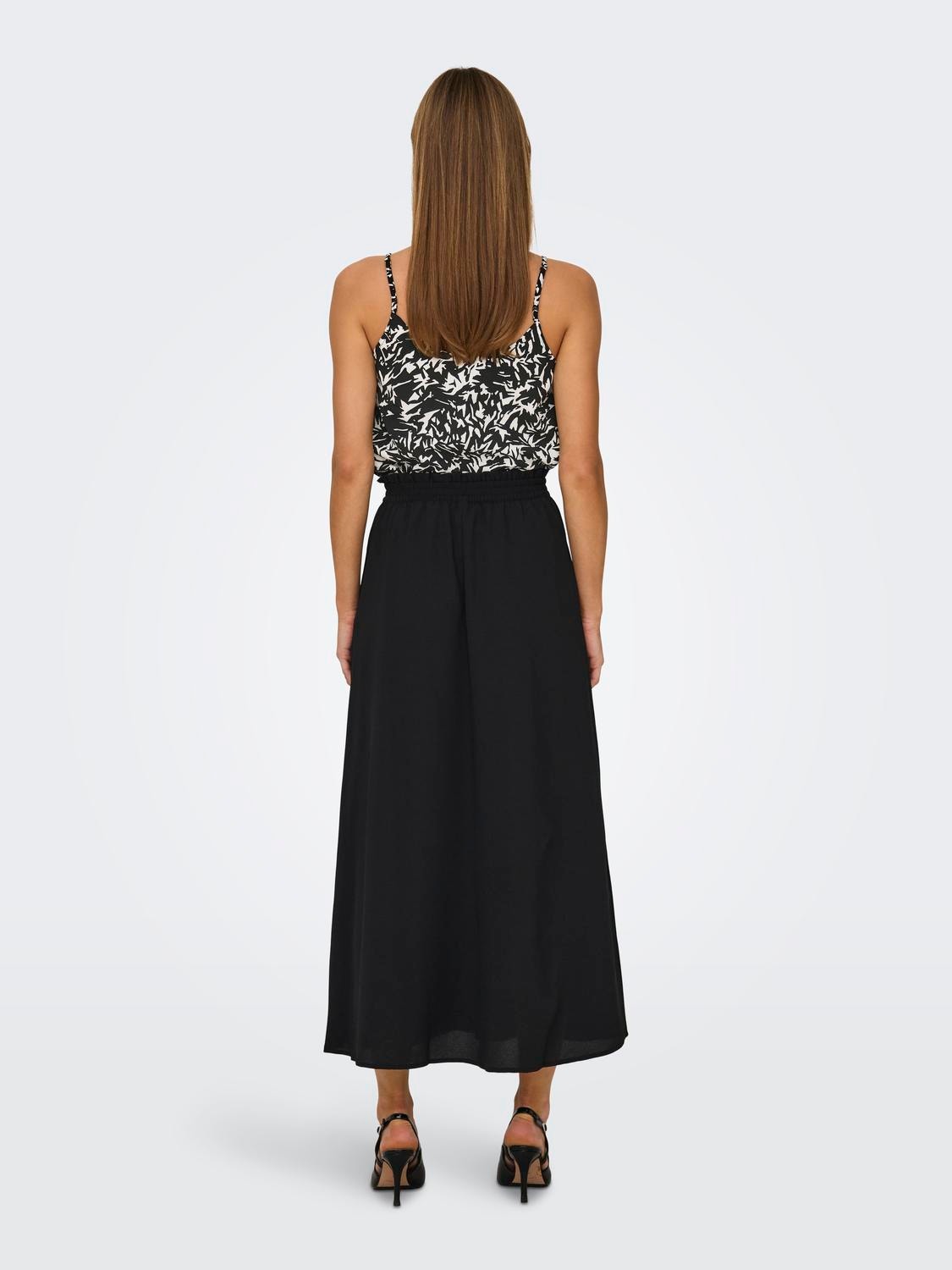 ONLY Long skirt -Black - 15283510