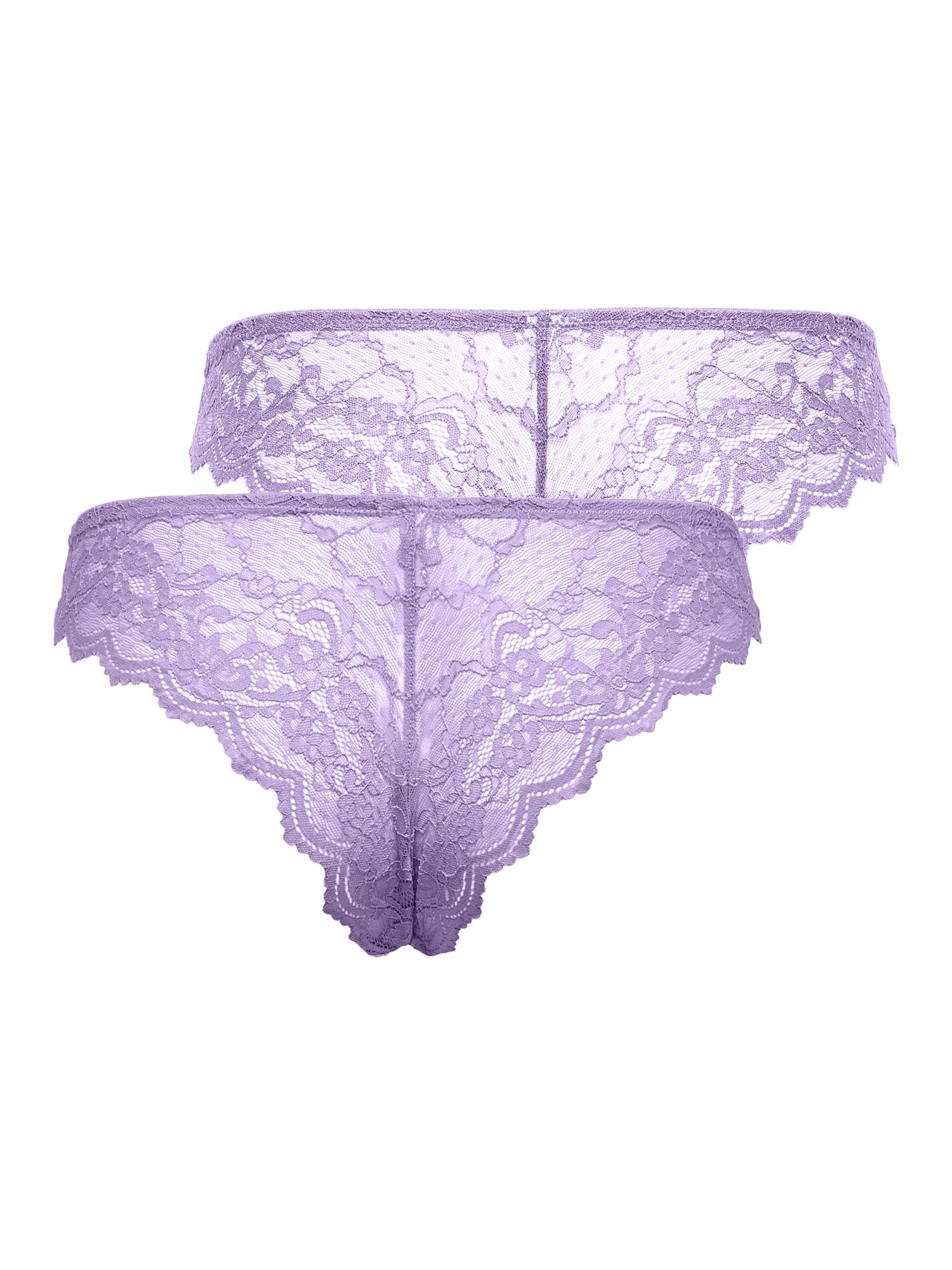 ONLY High waist Underwear -Purple Rose - 15283598