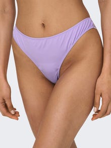 ONLY 2-pack Brazilian Lace Briefs  -Purple Rose - 15283598