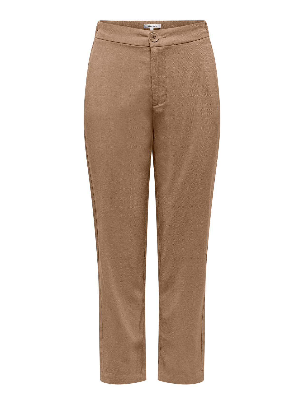 ONLY Pantalons Straight Fit Taille haute -Burro - 15283605