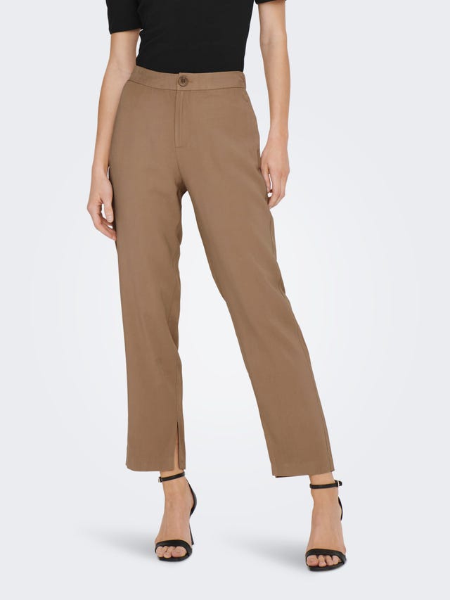 ONLY Straight Fit High waist Trousers - 15283605