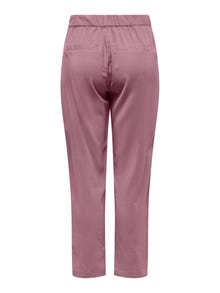 ONLY Pantalons Straight Fit Taille haute -Nostalgia Rose - 15283605