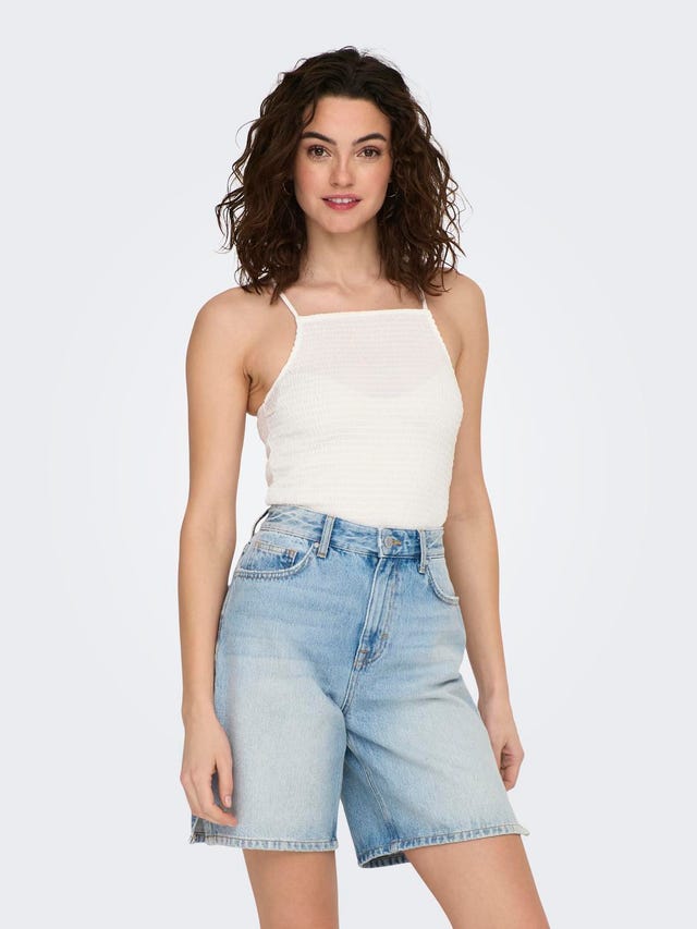 ONLY Top Regular Fit Scollo all'Americana - 15283642