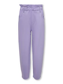 ONLY Høj talje bukser -Purple Rose - 15283660