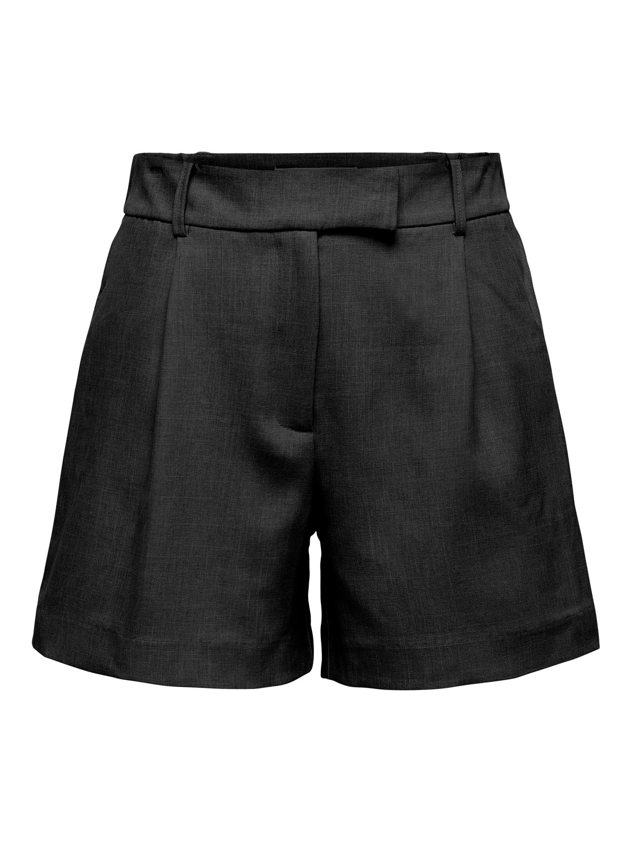 ONLY ONLLINDA High waist Wide leg fit Shorts -Black - 15283727