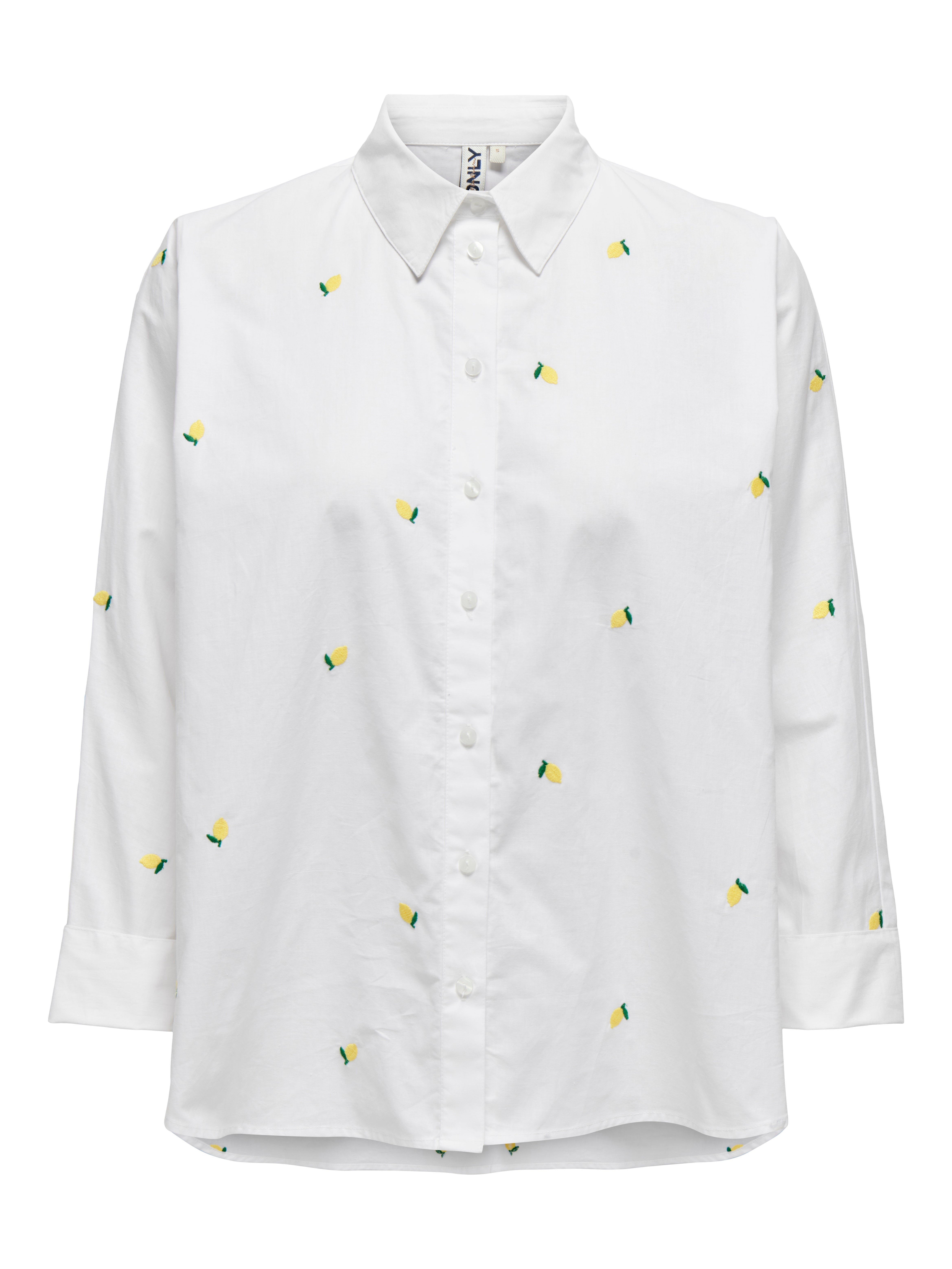 Camicia da donna Only Jasmine scollo nero S Camicia da donna Only Jasmine scollo nero S
