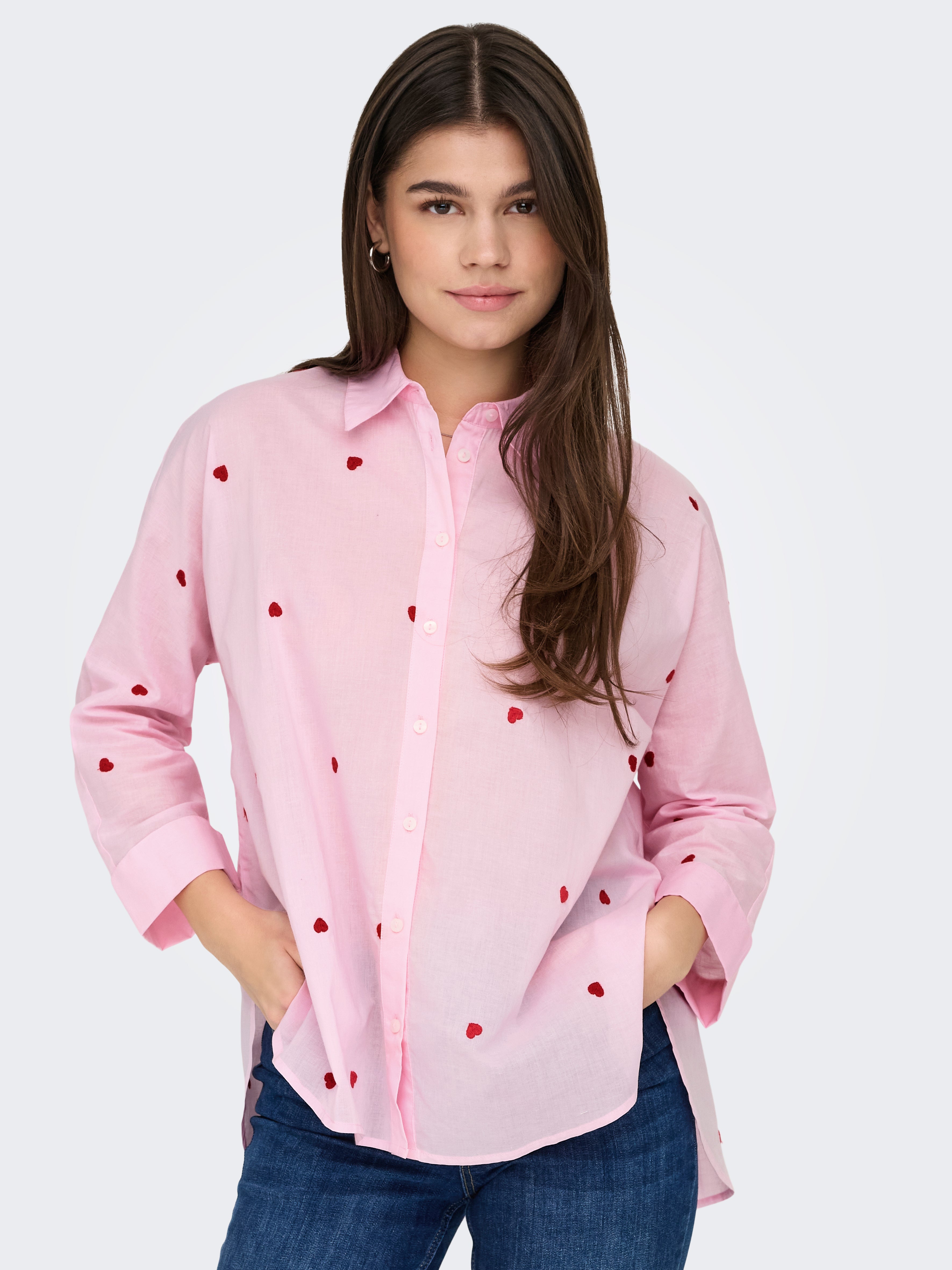 ONLY Hemd Onlnova - Trendiges Baumwollshirt Mit Knotendetail - Lässig & Bequem