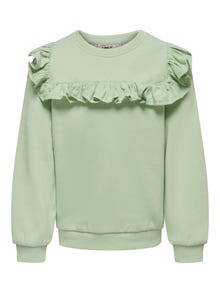 ONLY Rysje Sweatshirt -Smoke Green - 15283811