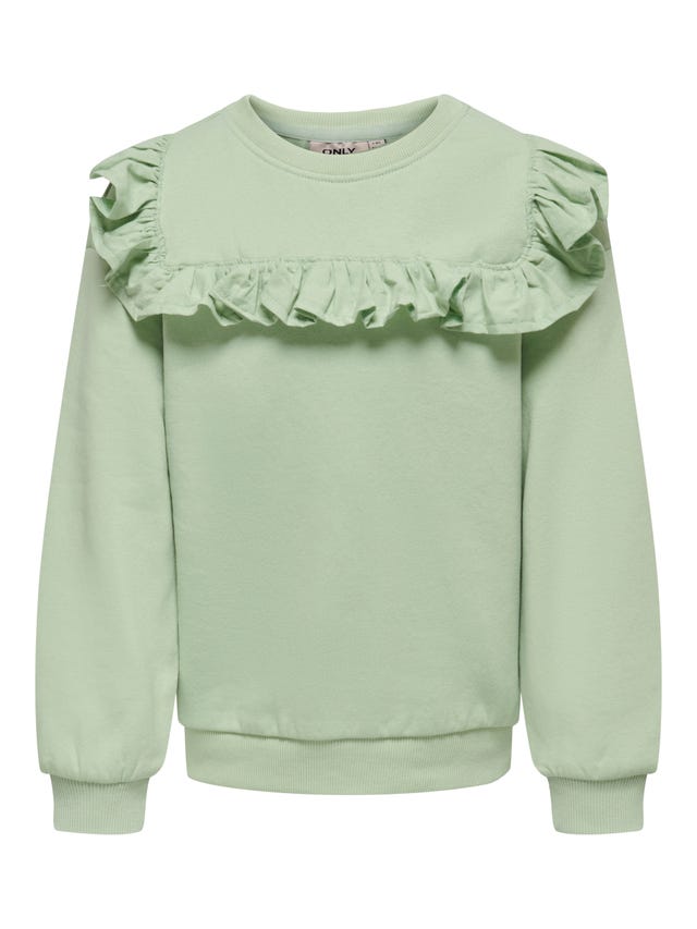 ONLY Frill Detailed Sweatshirt - 15283811